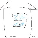 珍子 の絵: まど