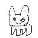 たまき の絵: ねこ