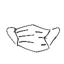 ゆきき の絵: ますく
