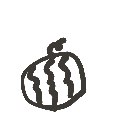 ゆーき の絵: すいか