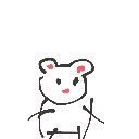 ほのか の絵: こりらっくま