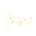 りゅー の絵: らっぱ