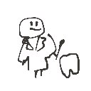 ほのか の絵: はいしゃ
