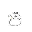りゅー の絵: やしろ