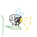 しゅがちゃん の絵: ほたる