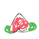 ちおん の絵: もも