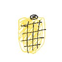 もっちゅりん の絵: とうもろこし