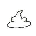 おもち の絵: うんこ