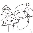 こた の絵: めりーくりすます