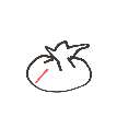 牧之原まるる の絵: とまと