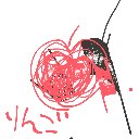 ゆいな！ の絵: りんご