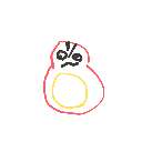 まつり の絵: だるま