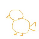 鬼茶 の絵: すずめ
