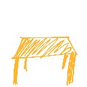 田中正造のひ孫 の絵: つくえ