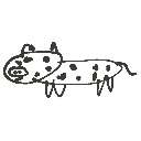 ノア の絵: うし