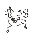 でんこつ の絵: まんきー