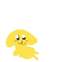 雨水の水霊ちゃん の絵: いぬ