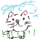 さやさや の絵: ねこ