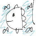 さやさや の絵: まんぼう