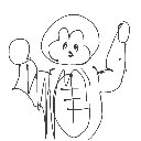せな の絵: ごりら