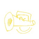 かんな の絵: らっぱ