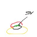 しおりこ の絵: わさび