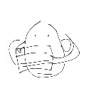ゆーき の絵: ますく