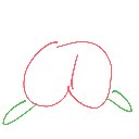 筋肉! の絵: もも
