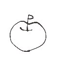 おで の絵: りんご