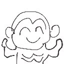 天才 の絵: ごりら