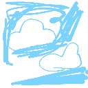 葛餅 の絵: すかい