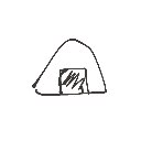 さり の絵: おにぎり