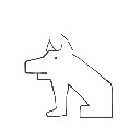 ちんぽ の絵: いぬ