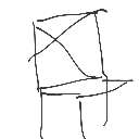 アオ の絵: いす