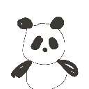 ゆきこ の絵: ぱんだ