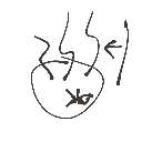 画力の良輝 の絵: ゆげ