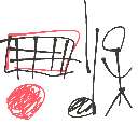 らら の絵: ほっけー
