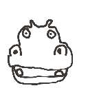 Shimon の絵: かば