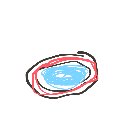 でかちんせつな の絵: こんどーむ