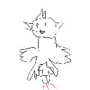 まんまんみれい の絵: こあらのちんこ