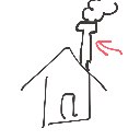 ちん の絵: えんとつ