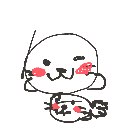 おざき の絵: あざらし
