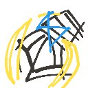 アナルテコンドー の絵: にわとり