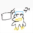 ももんが🍑 の絵: けらけら