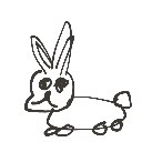 アレ の絵: らびっと