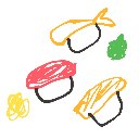ゆめか の絵: すし
