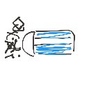 トイレ の絵: けしごむ
