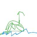 土井遥斗 の絵: しま