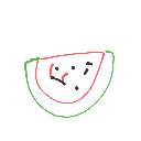 のぶ の絵: すいか