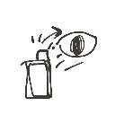 のぶ の絵: めぐすり